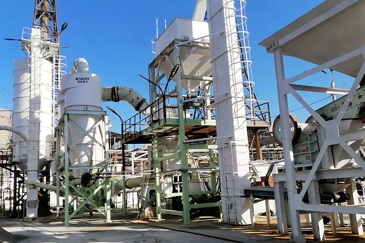 時產(chǎn)5-8噸礦渣磨粉生產(chǎn)線