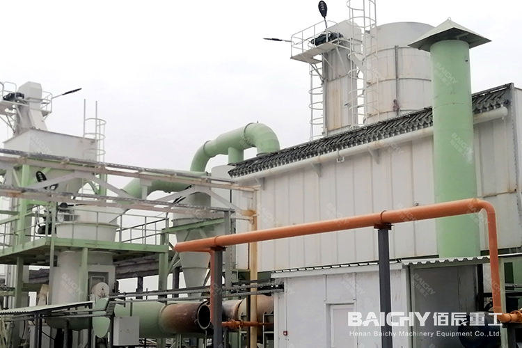 時產(chǎn)5-8噸礦渣磨粉生產(chǎn)線