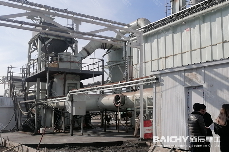 時產(chǎn)5-8噸礦渣磨粉生產(chǎn)線